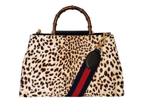 gucci leopard print purse|Gucci Leopard Bags & Handbags for Women .